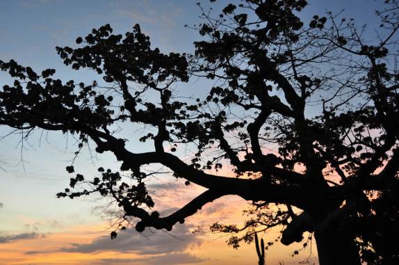 Magnífico pôr-do-sol em St. Barth - Caribe